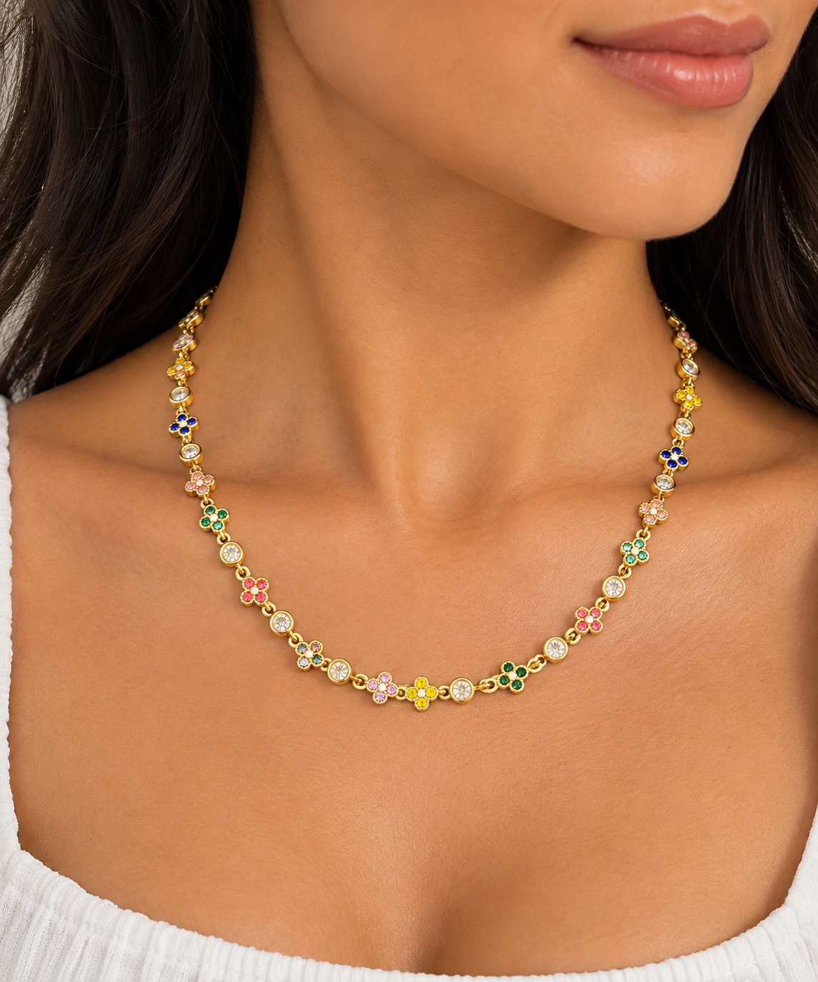 Collier « Pincesse Blanche »
