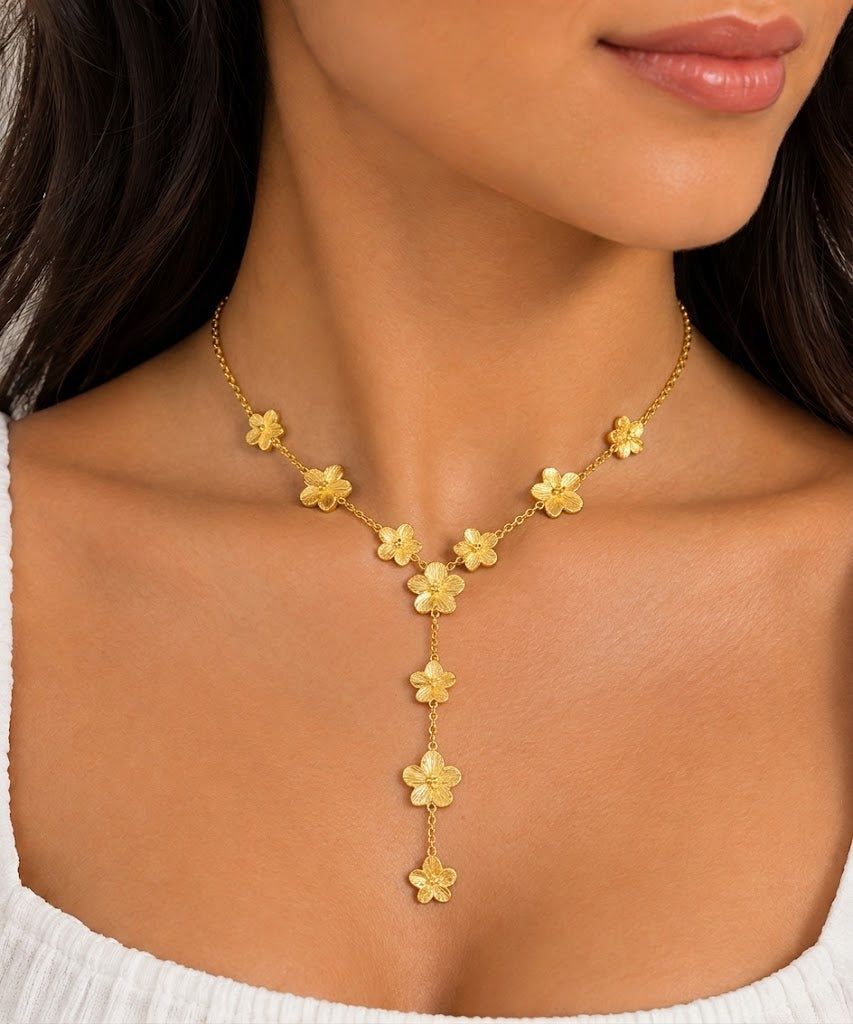 Collier en Y « Léna »