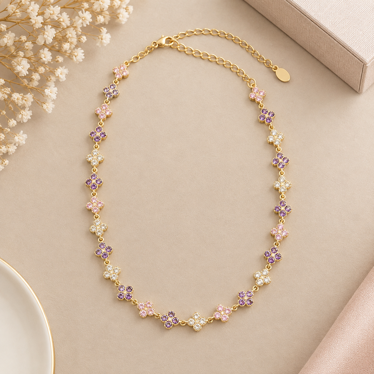 Collier « Princesse Raiponce « 