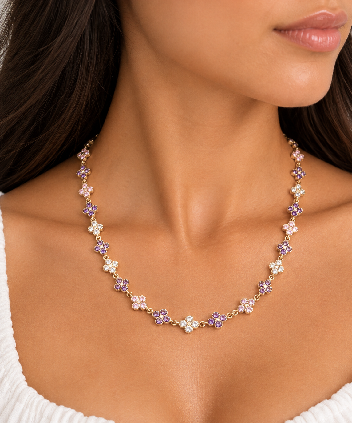 Collier « Princesse Raiponce « 