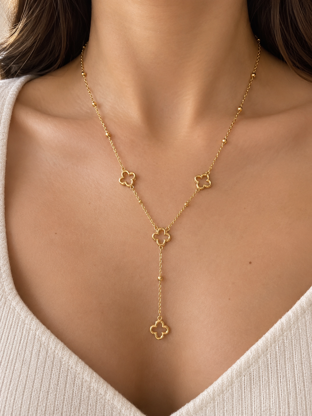 Collier Y « Gabrielle »