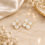 Boucles d’oreilles « Églantine »