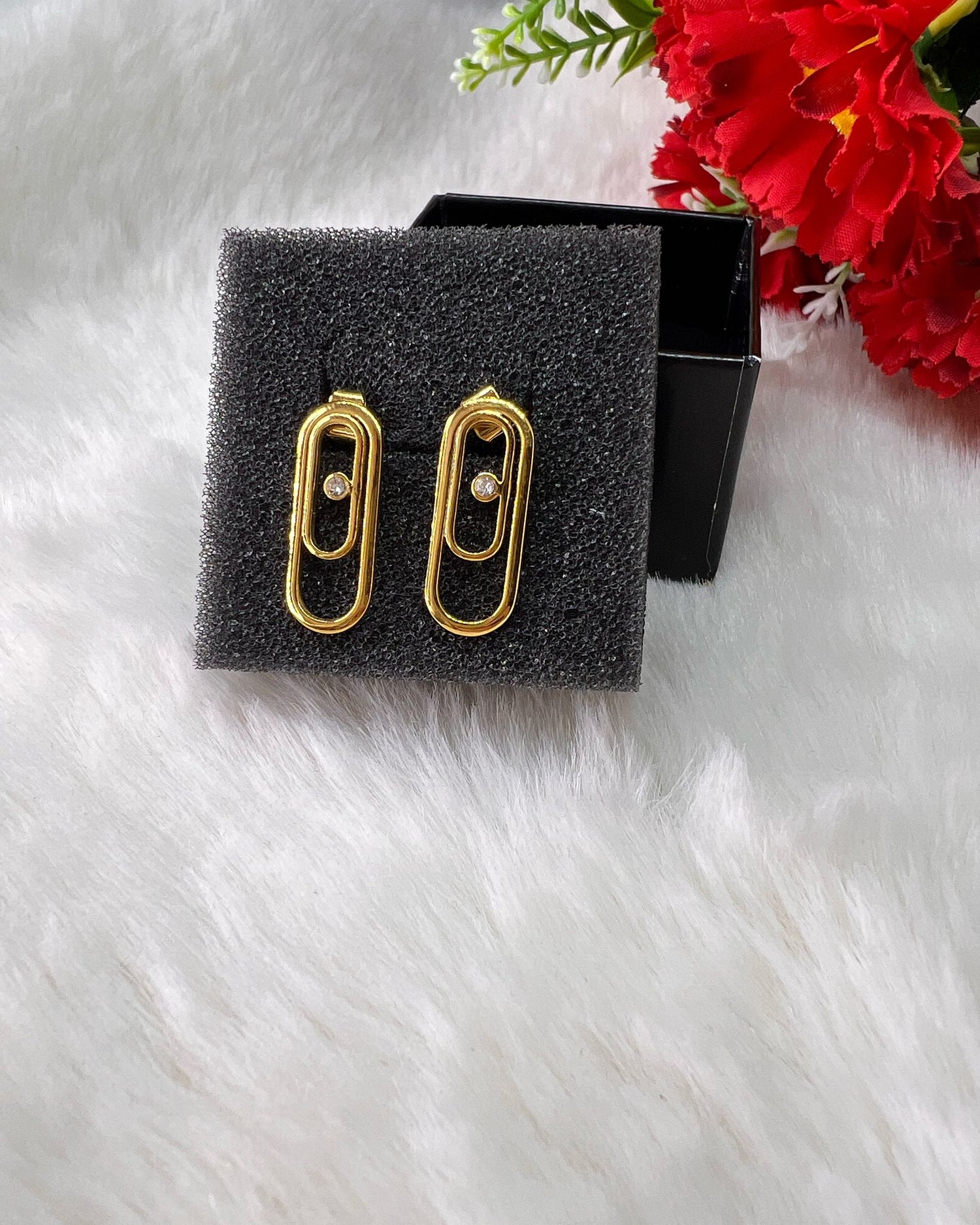 Boucles d'oreilles “Trombone”