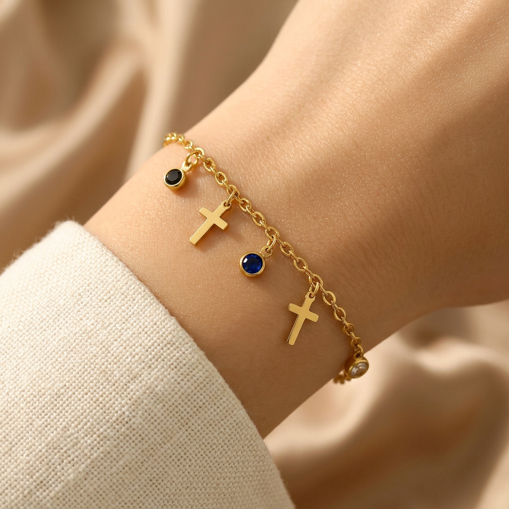 Bracelet Naëly porté au poignet