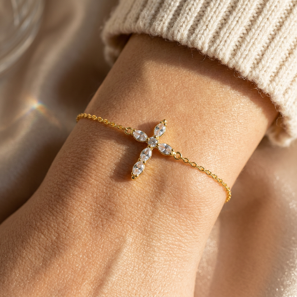 Bracelet María porté au poignet