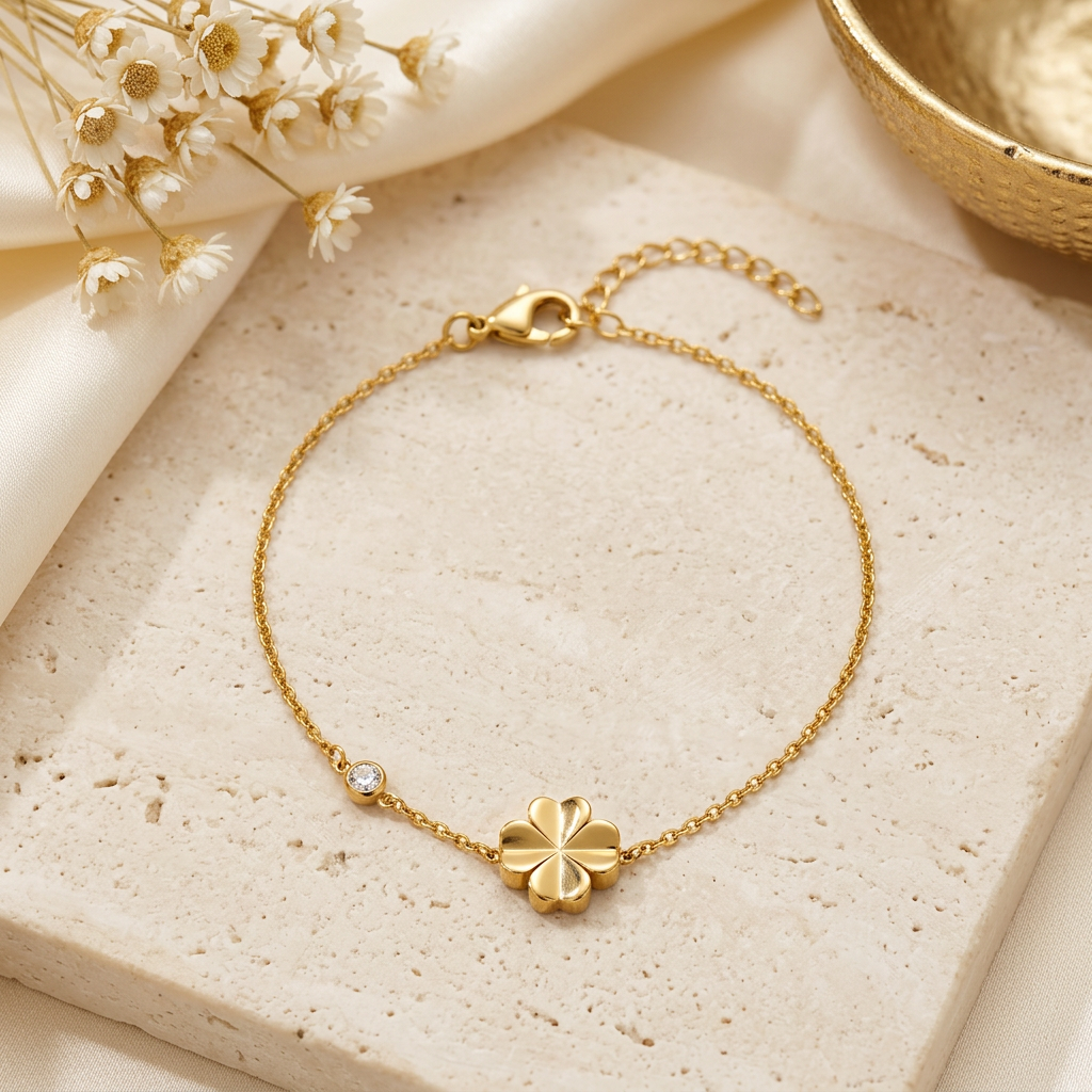 Bracelet Selena sur fond beige