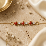 Bracelet Rebekka sur fond beige