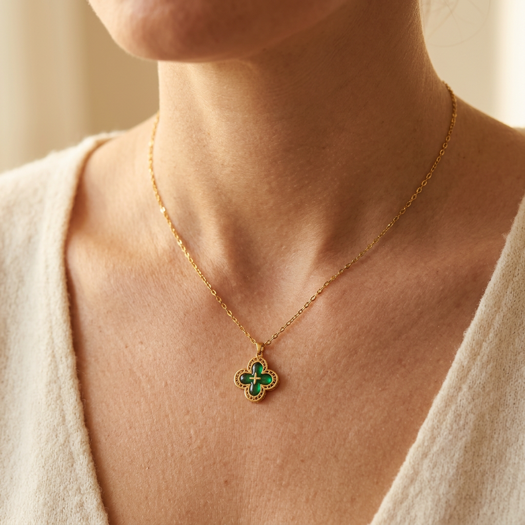 Collier « Émeraude »