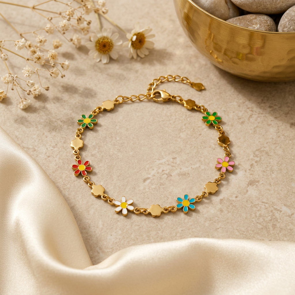 Bracelet Selshy sur fond beige